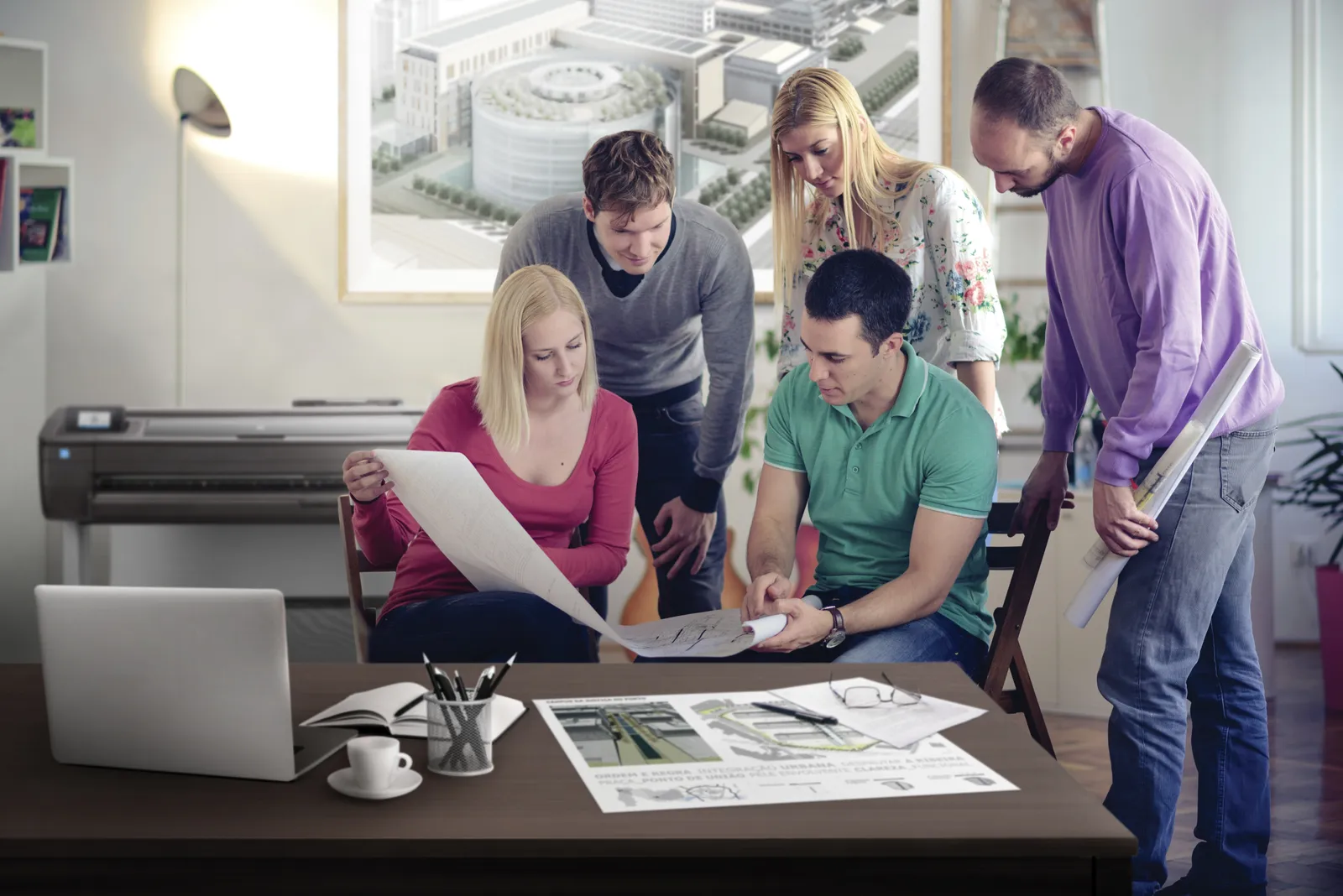HP Designjet T730 large format printer – slika 5