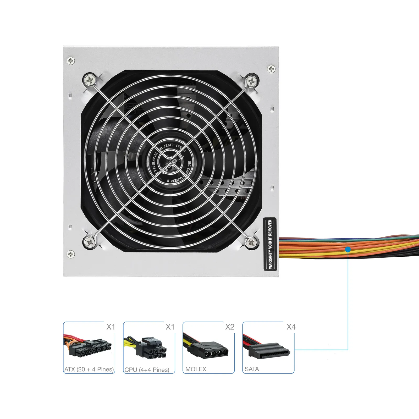 TooQ TQEP-500S-INT power supply unit – slika 5