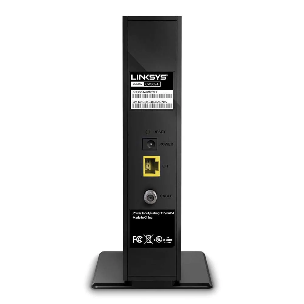 Linksys CM3024 modem