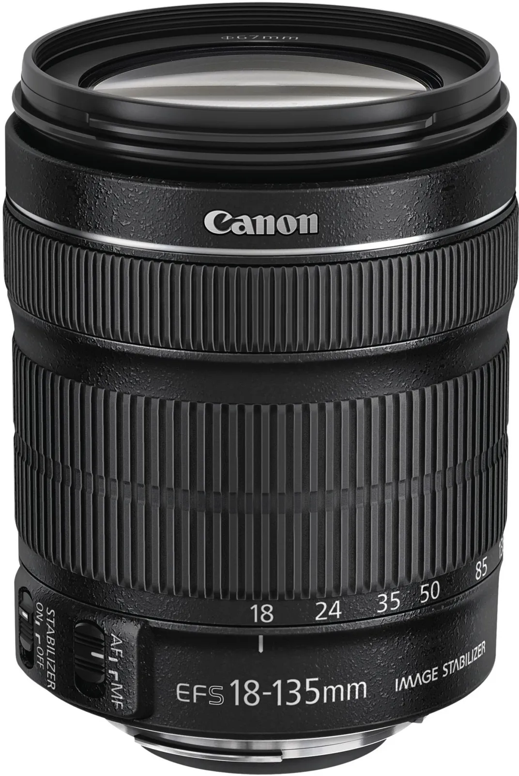 Canon EF-S 18-135mm f/3.5-5.6 IS STM + EW-73B + Lens Cloth