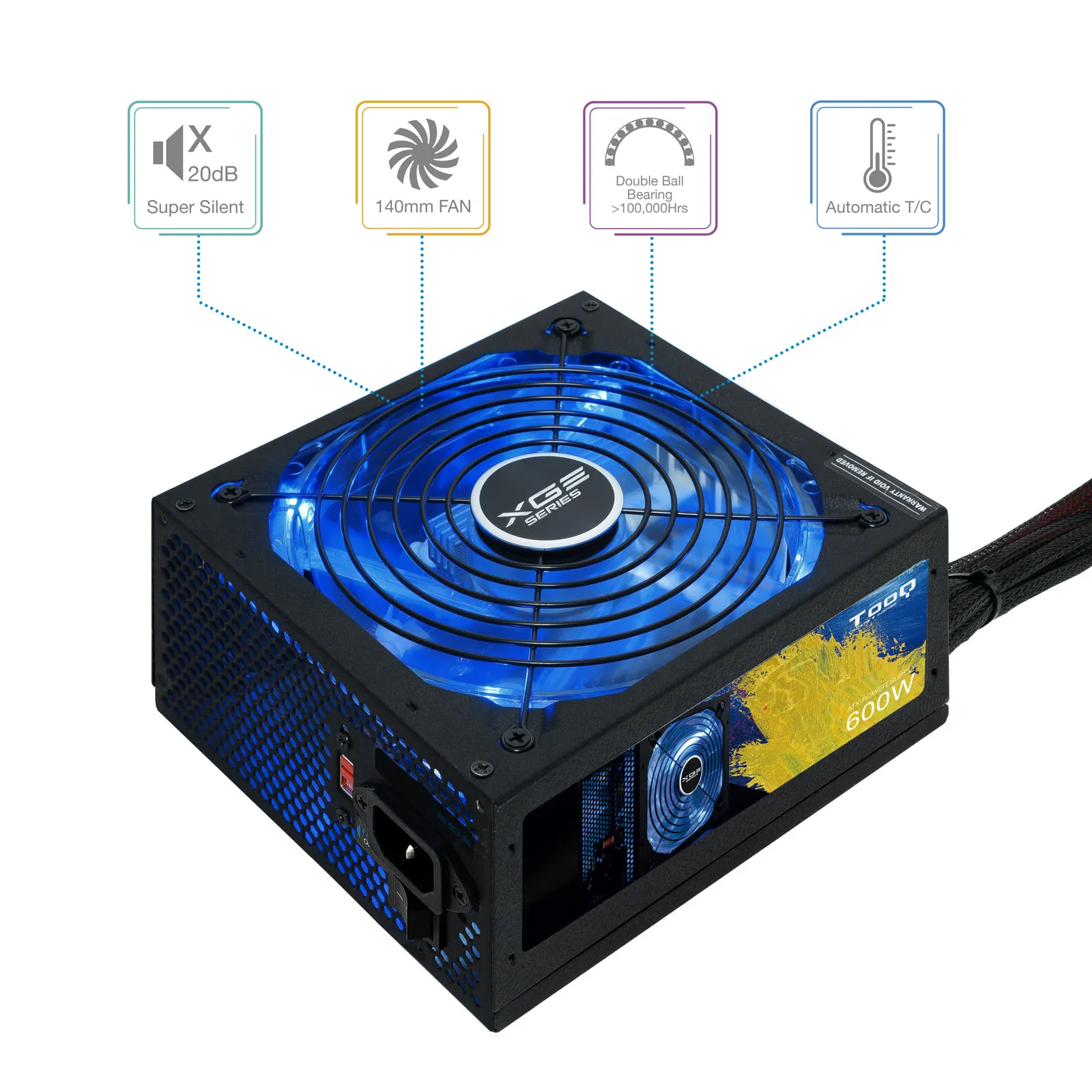 TooQ TQXGEII-600SAP power supply unit – slika 9