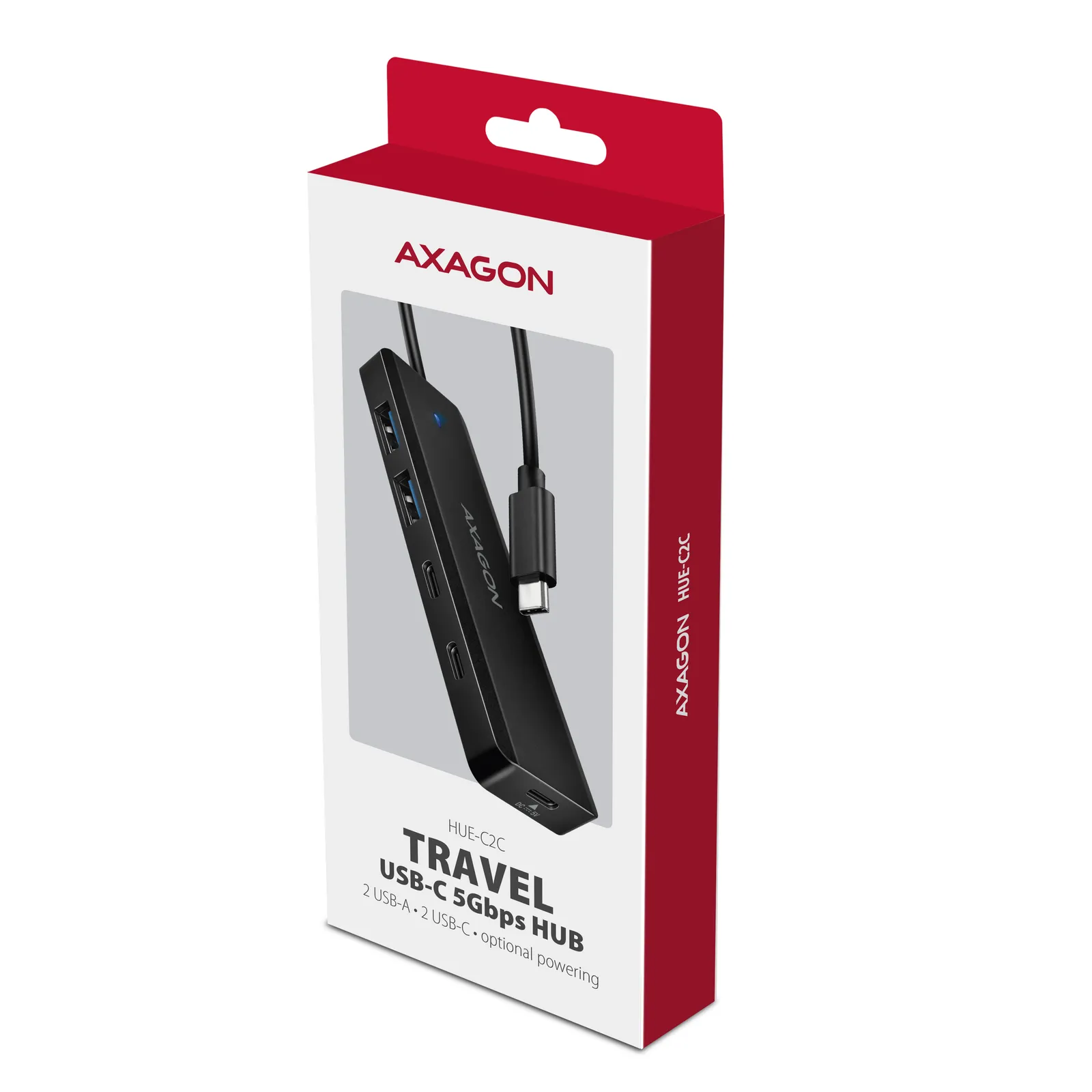 Axagon HUE-C2C interface hub – slika 7