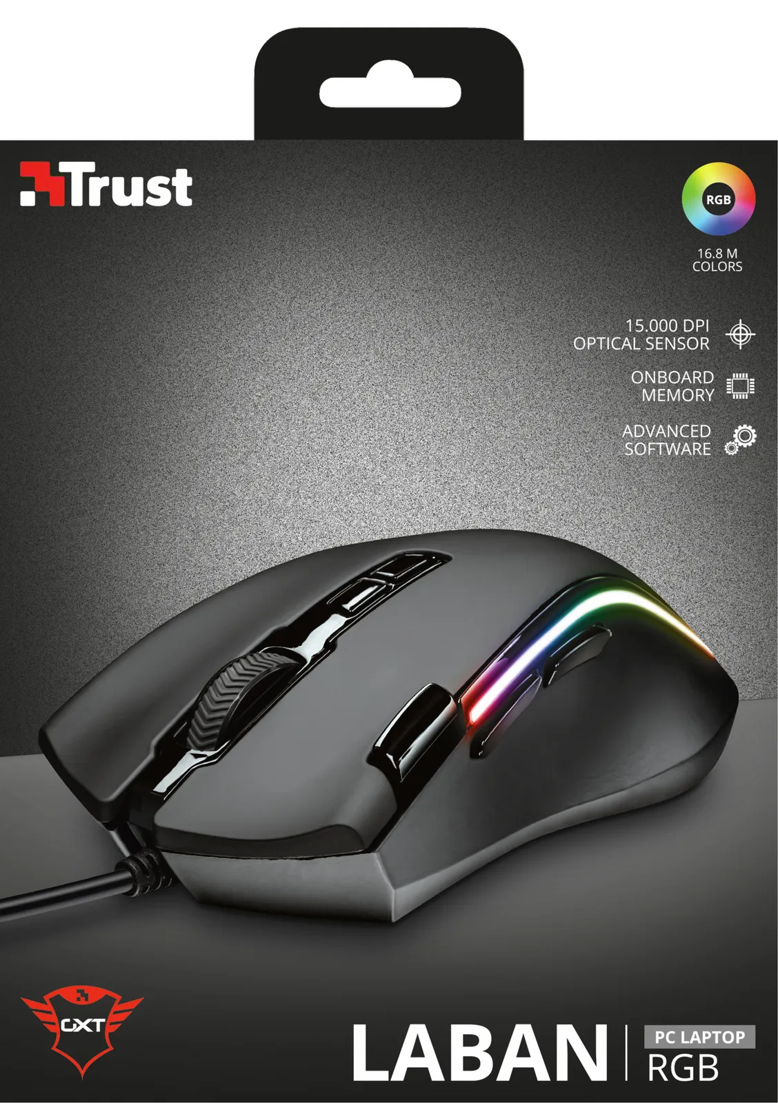 Trust Laban GXT 188 RGB mouse – slika 10