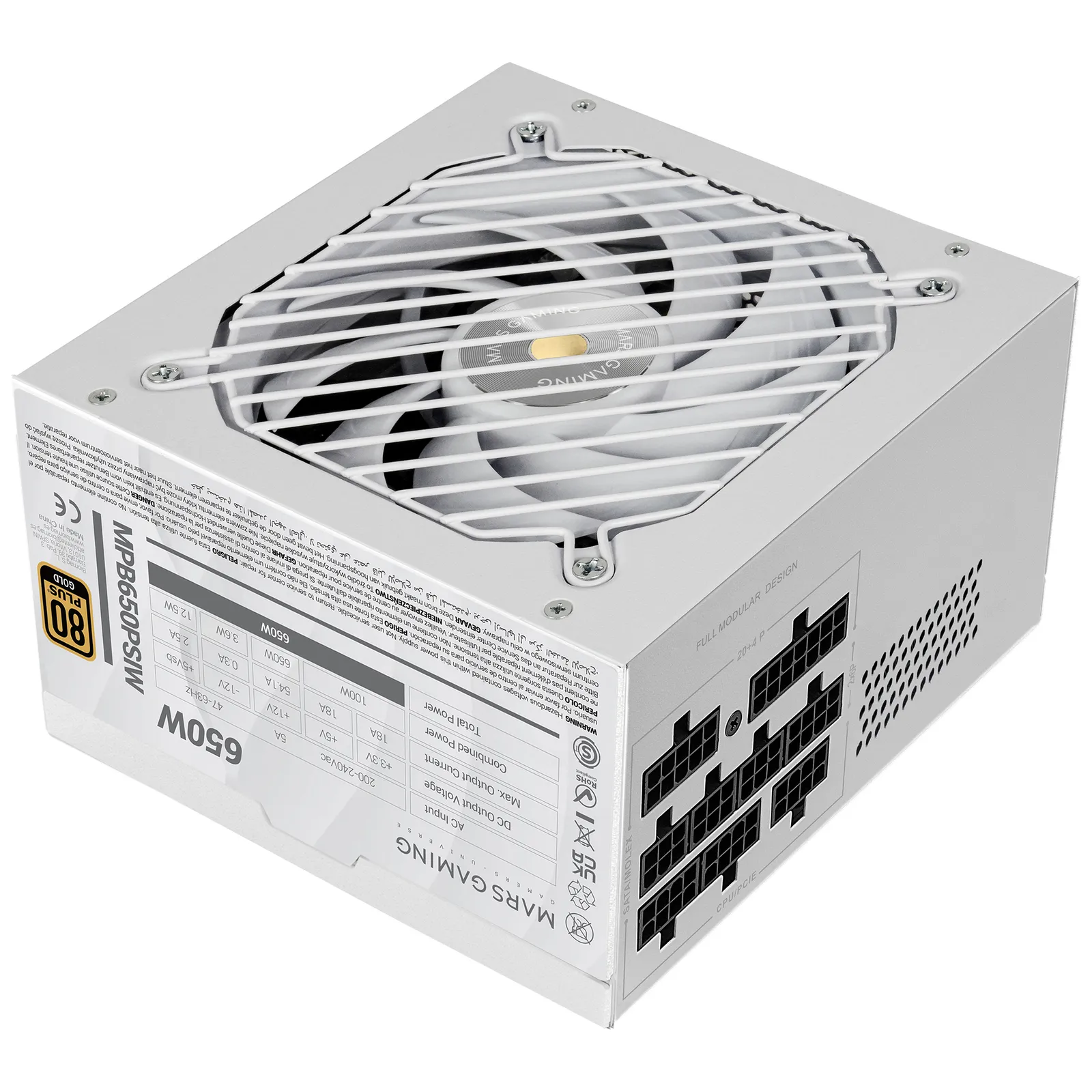 Mars Gaming MPB650PSIW power supply unit