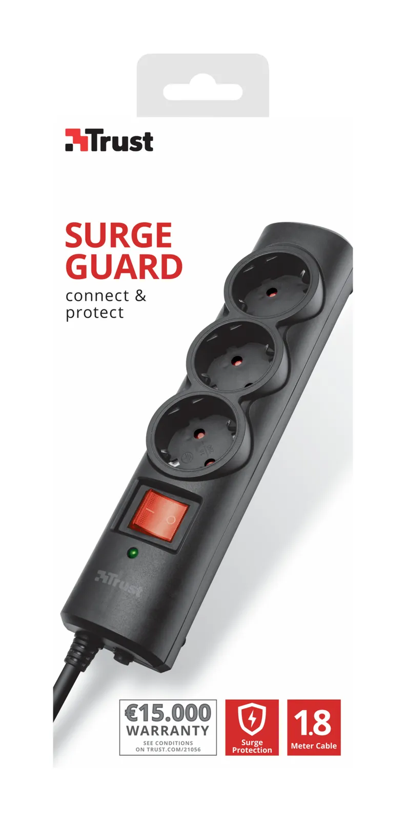 Trust 21056 surge protector – slika 5
