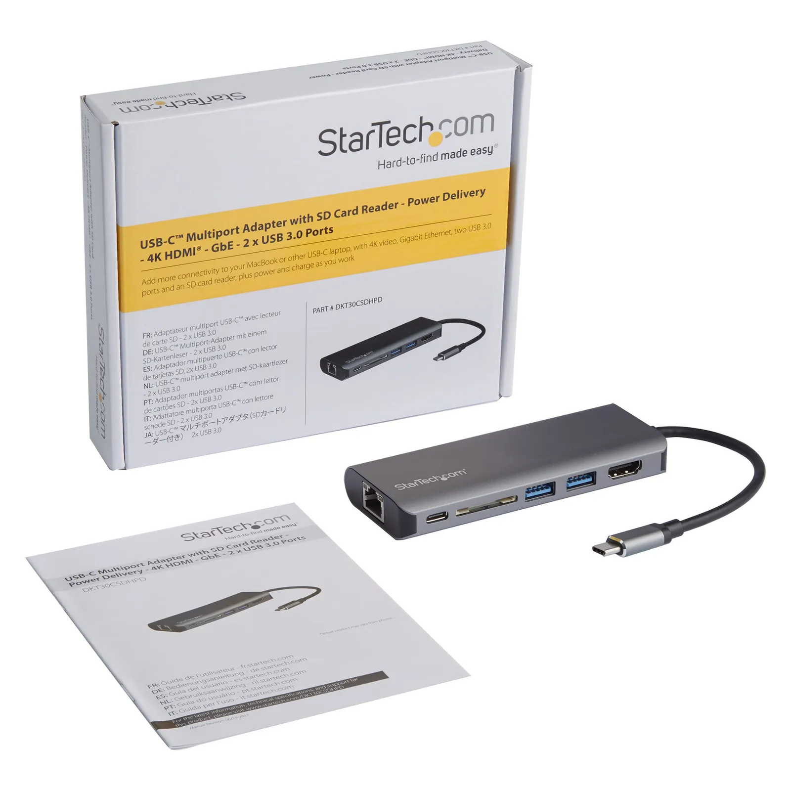 StarTech.com DKT30CSDHPD laptop dock/port replicator – slika 7