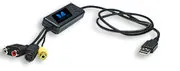 Manhattan USB Audio & Video Grabber video capturing device