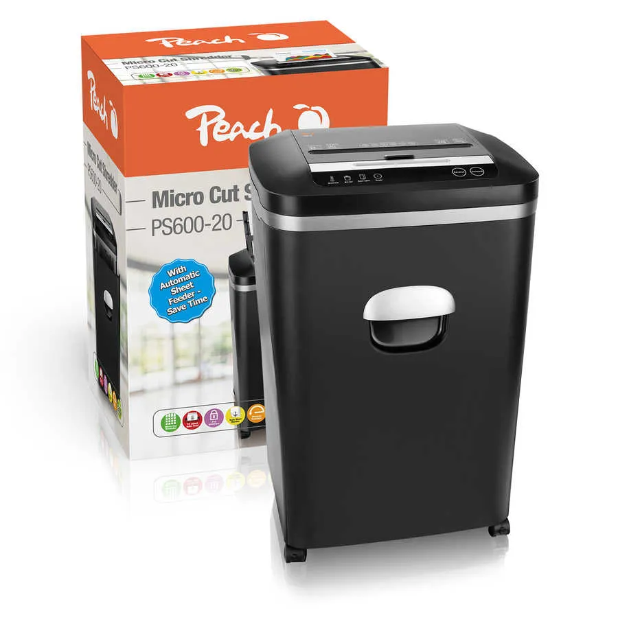Peach PS600-20 paper shredder