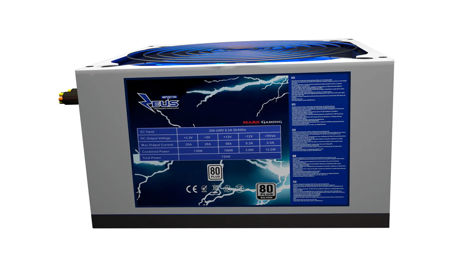 Mars Gaming Zeus power supply unit – slika 5