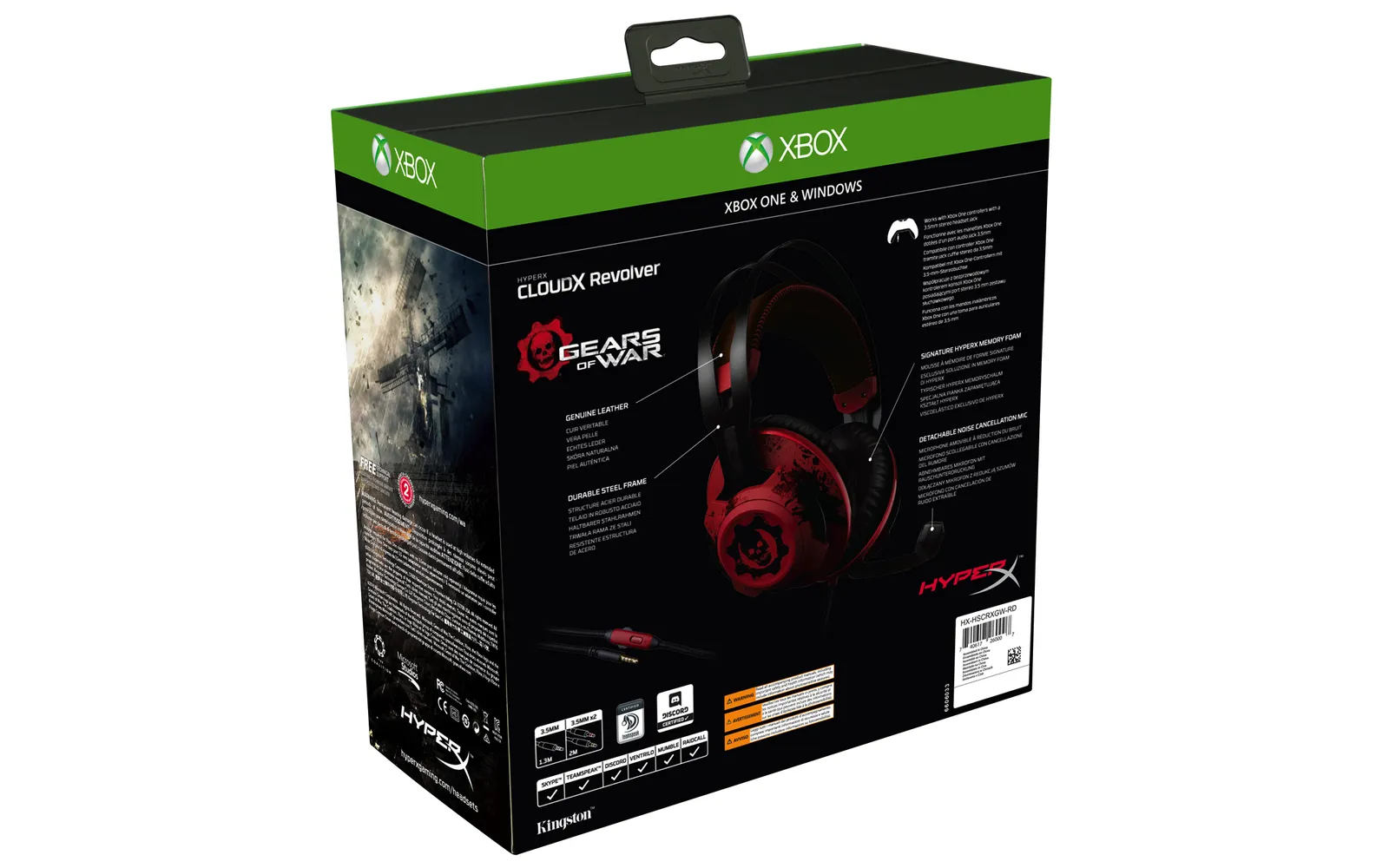 HyperX CloudX Revolver Gears of War – slika 5