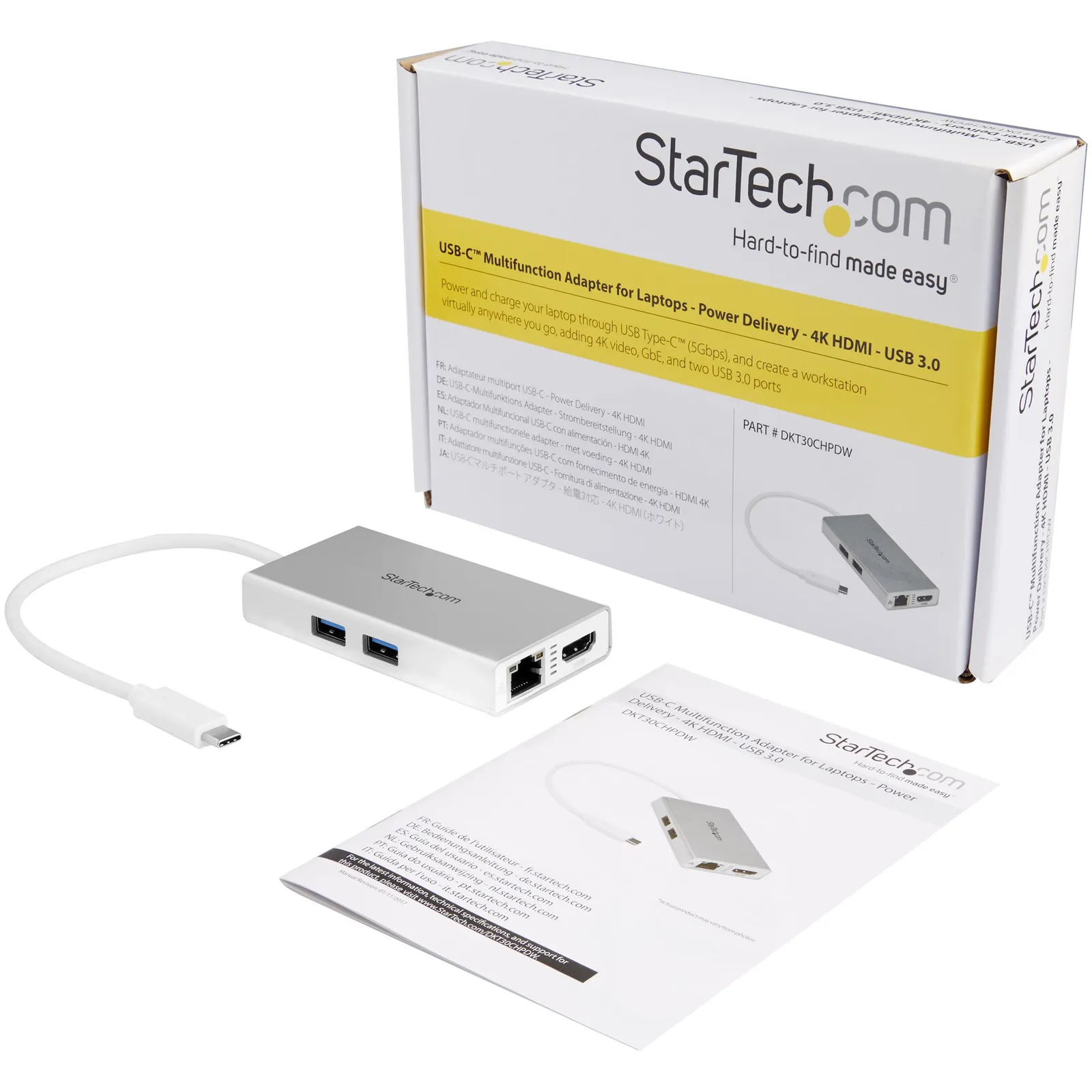 StarTech.com DKT30CHPDW laptop dock/port replicator – slika 7