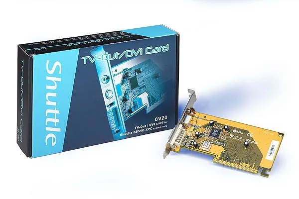 Shuttle TV/Out Card / DVI f XPC video capturing device