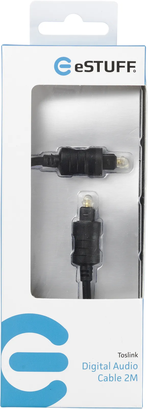 eSTUFF Toslink Optical Cable 2m audio cable – slika 2