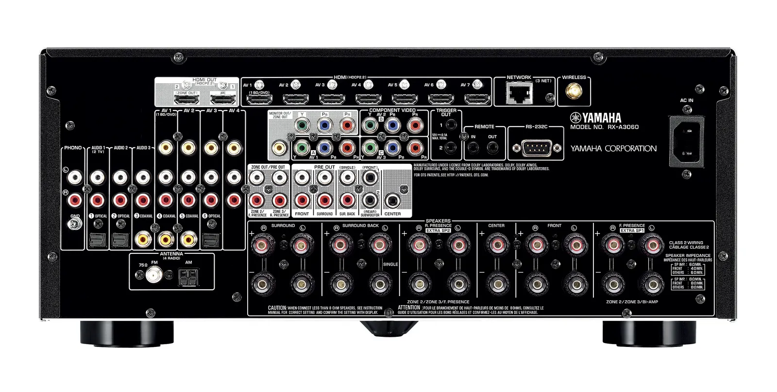 Yamaha RX-A3060 AV receiver – slika 3