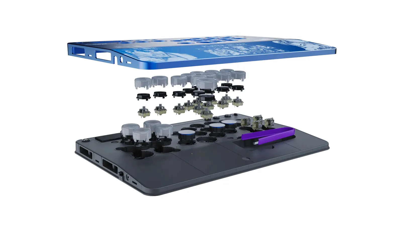 Turtle Beach Victrix Pro KO Leverless Fight Stick - Street Fighter II: Champion Edition – slika 6