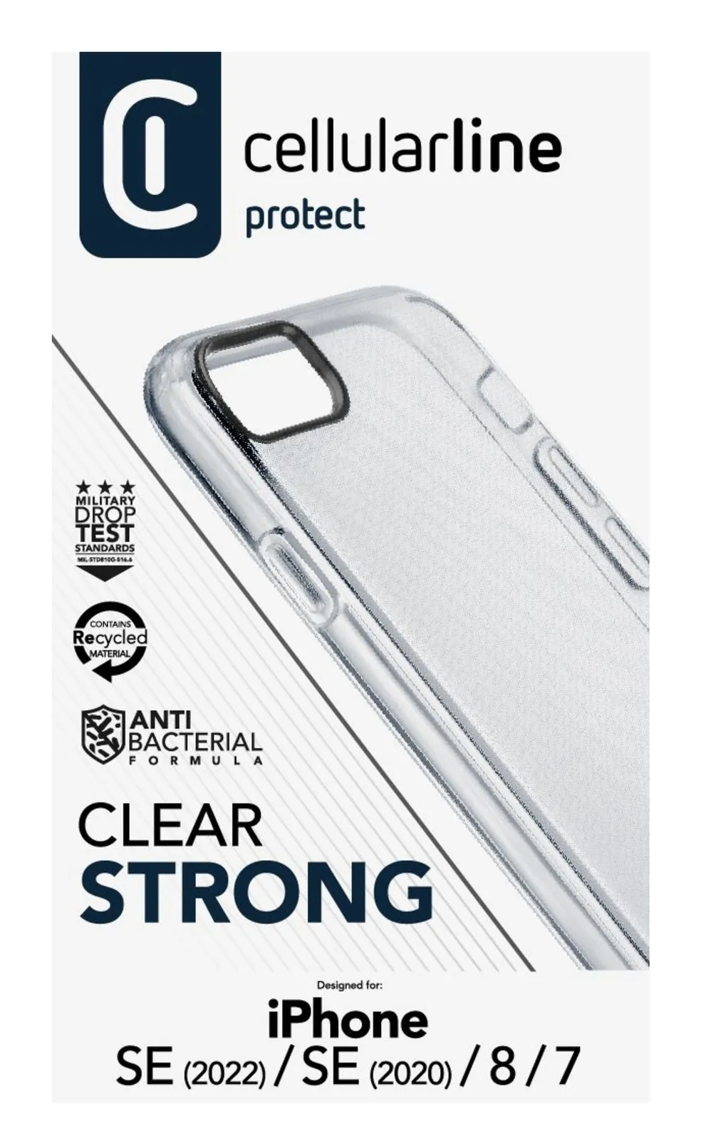 Cellularline CLEARDUOIPH747T mobile phone case – slika 7