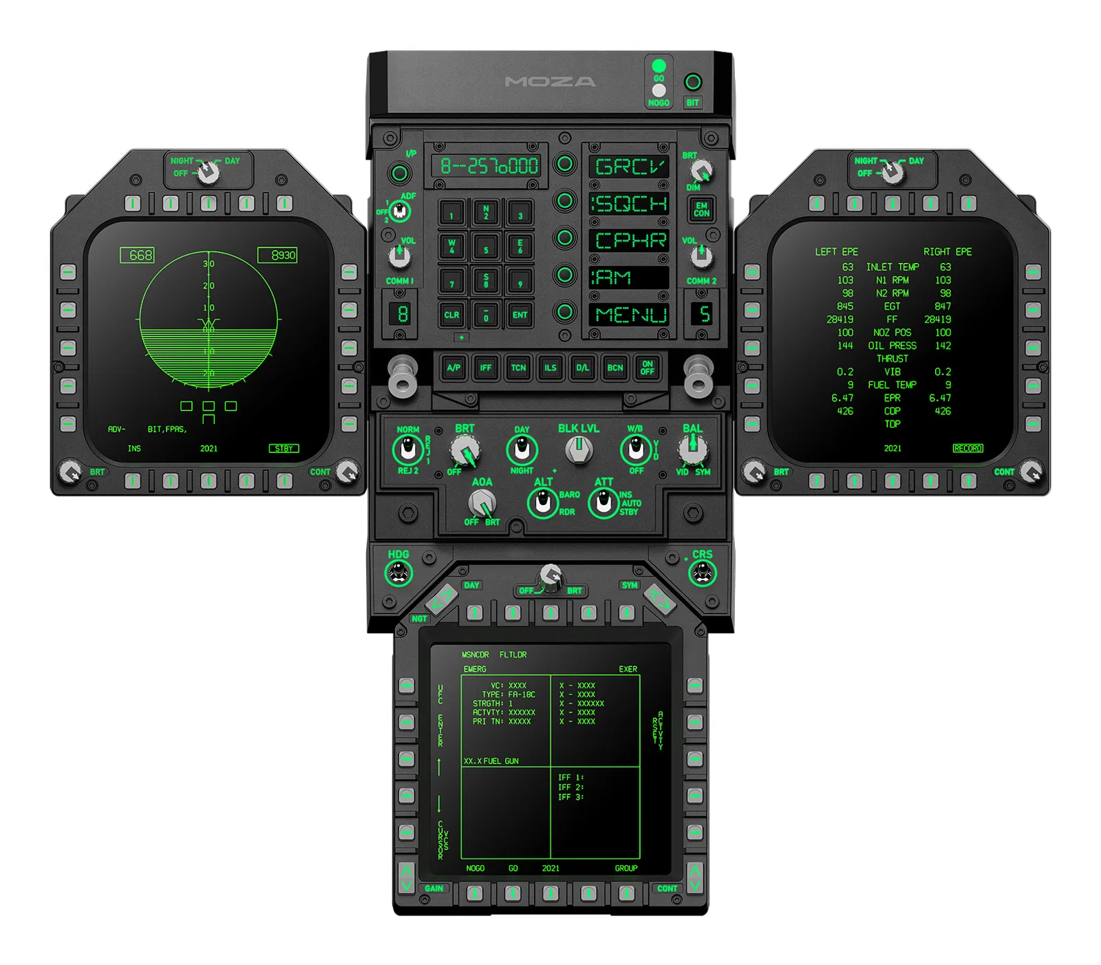 Moza Racing FMP18 Panel Bundle