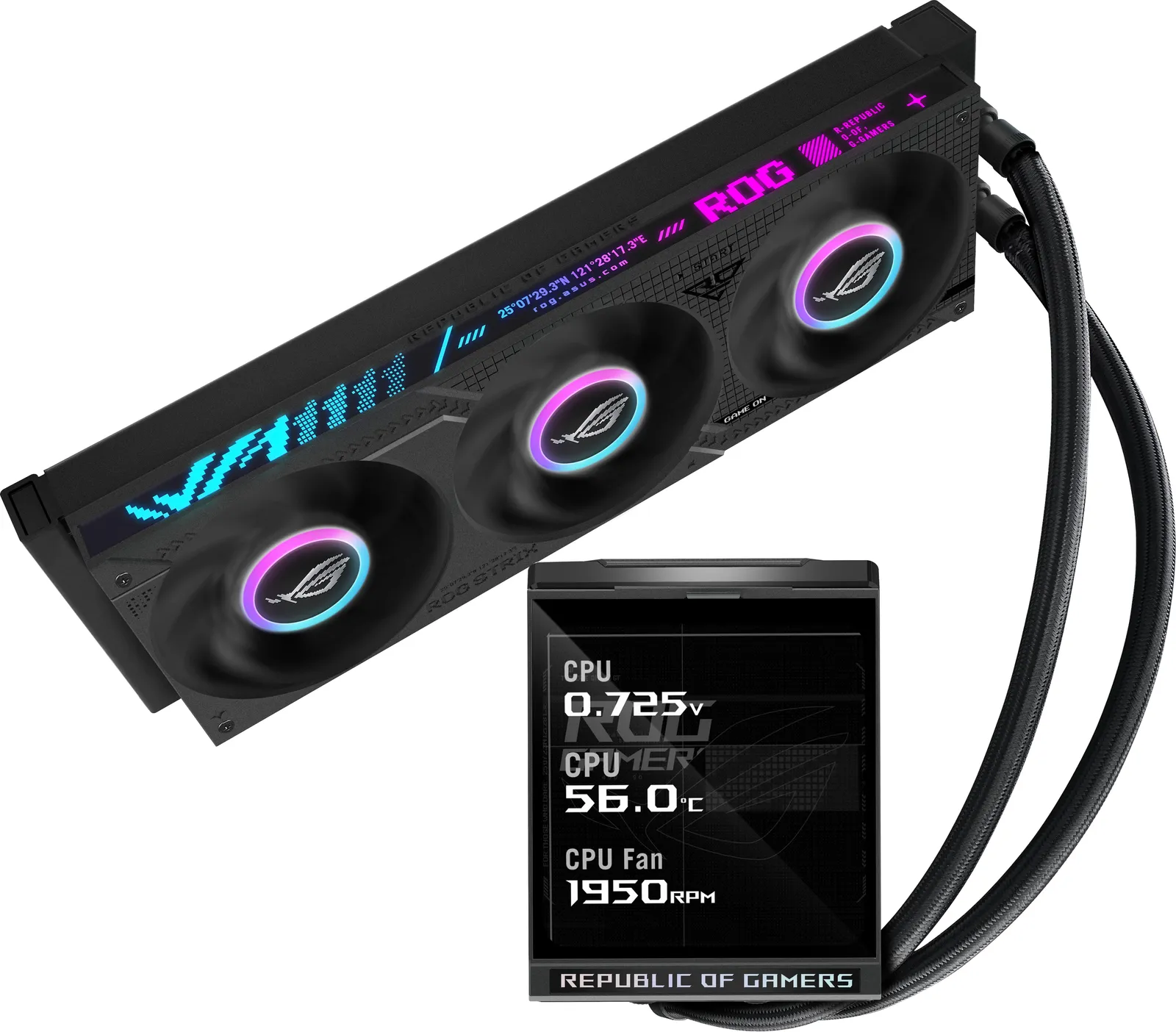 ASUS ROG Strix LC IV 360 ARGB LCD