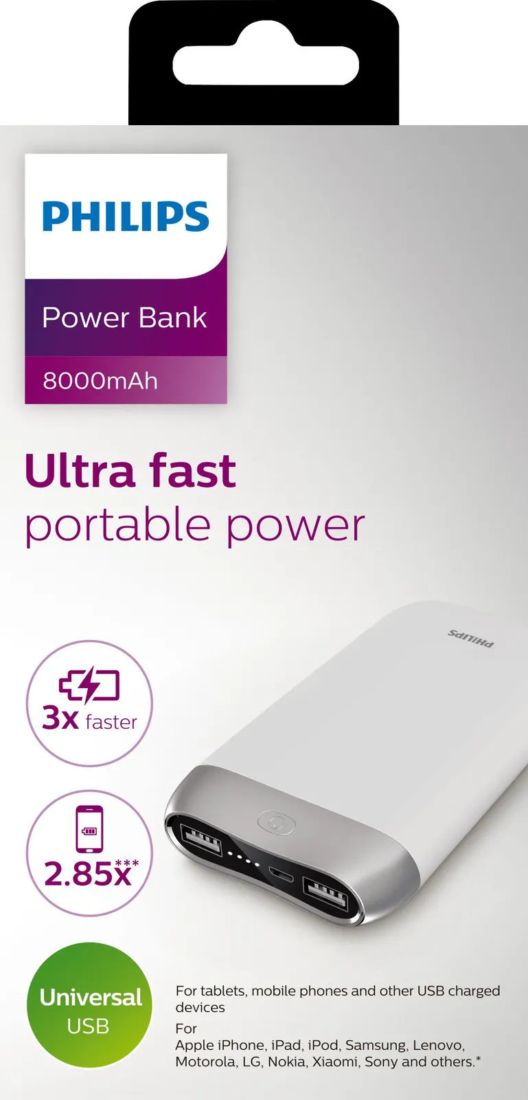 Philips DLP8006Q/97 power bank – slika 2