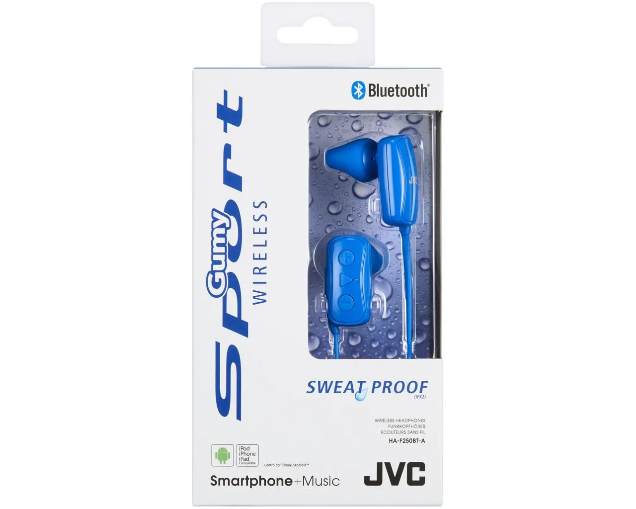 JVC HA-F250BT-AE headphones/headset