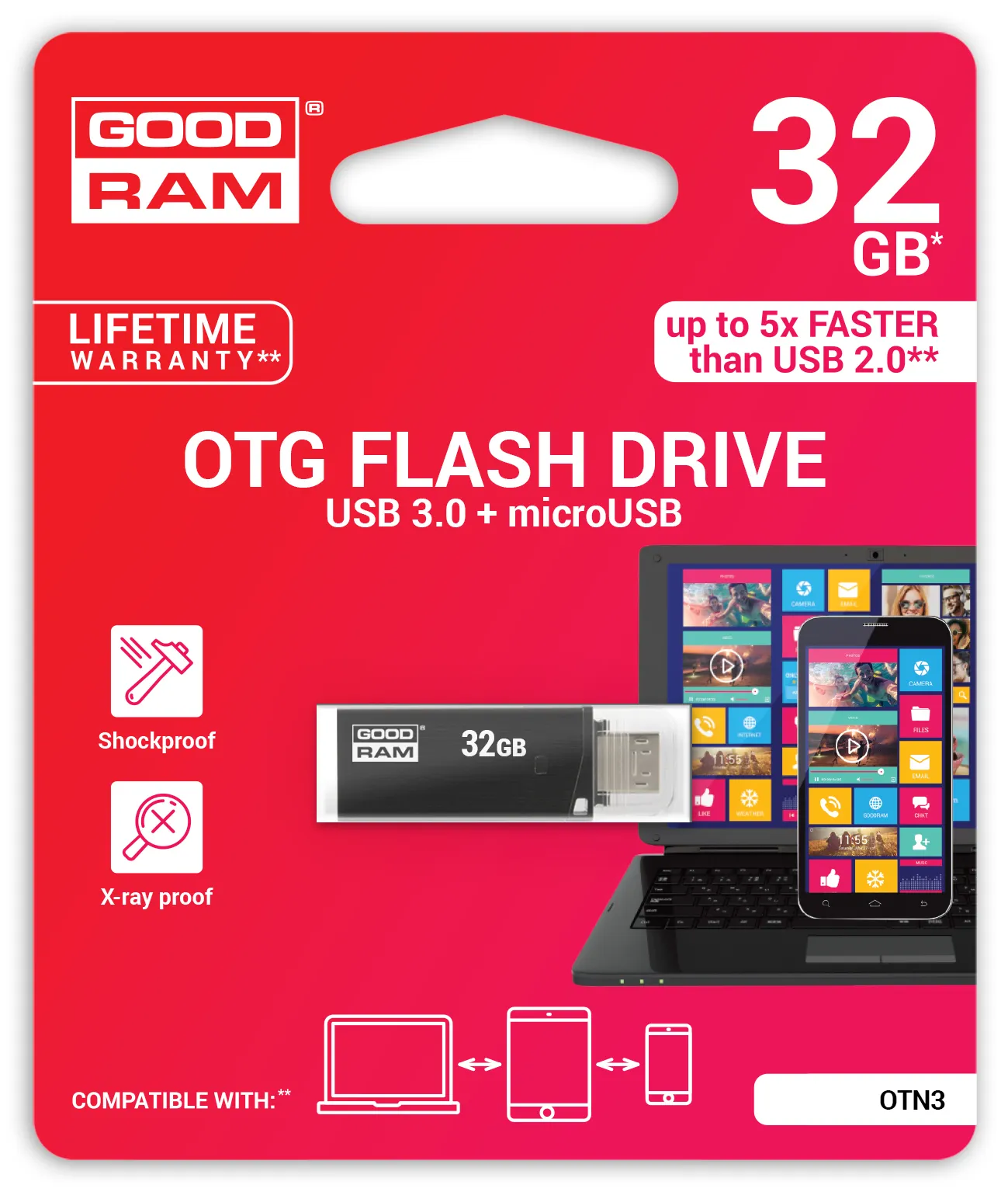 Goodram 32GB USB 3.0 USB flash drive