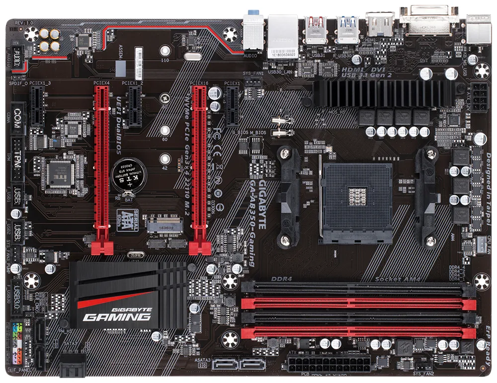 GIGABYTE GA-AB350-Gaming, Bulk