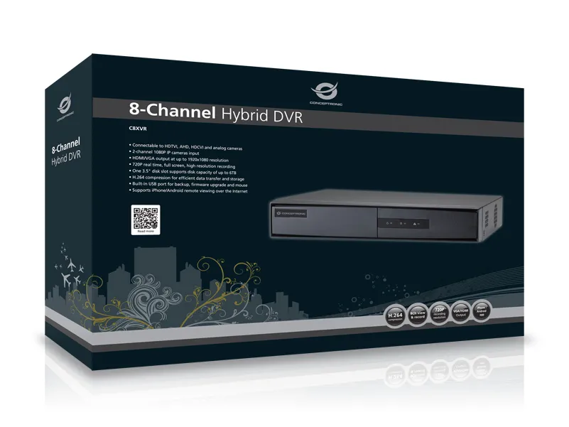 Conceptronic C8XVR digital video recorder (DVR) – slika 6