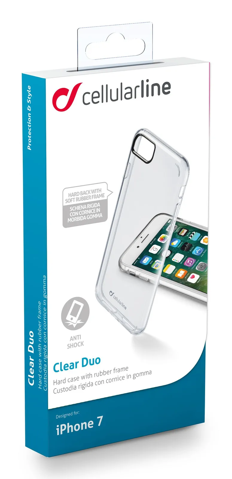 Cellularline CLEARDUOIPH747T mobile phone case – slika 8