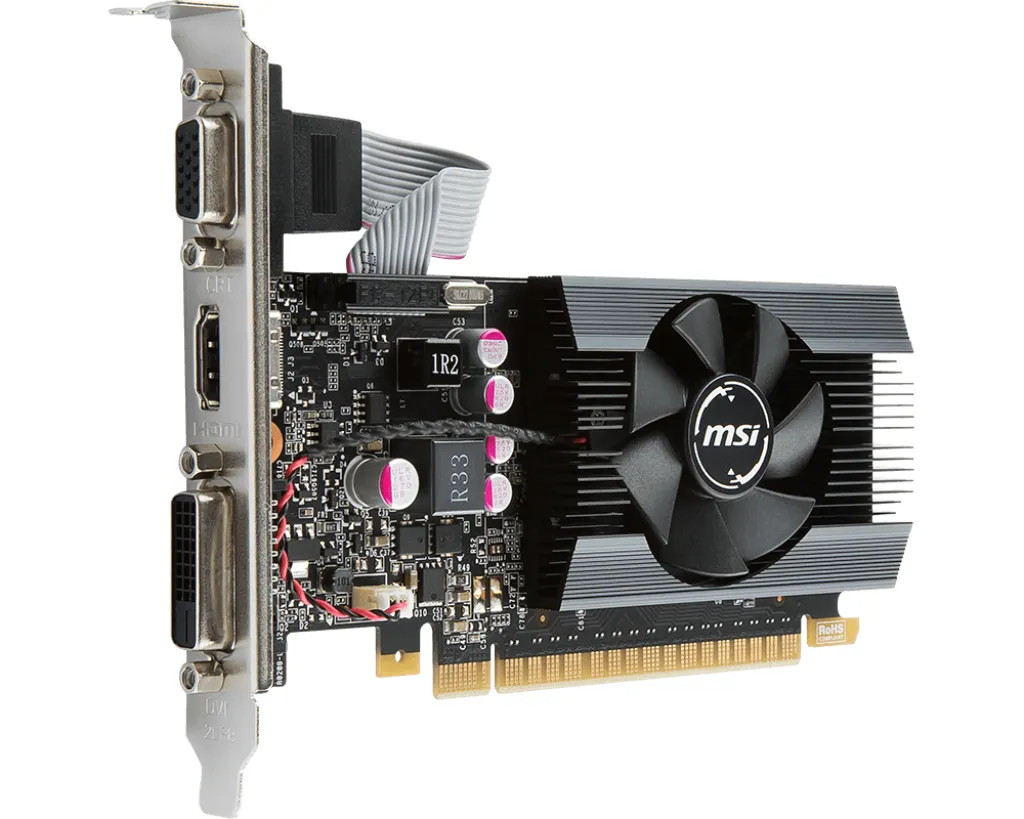 MSI GT 710 2GD5 LP graphics card