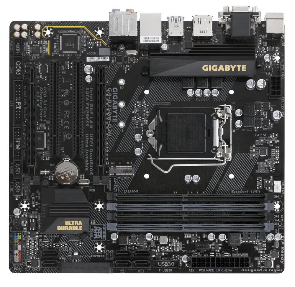 GIGABYTE GA-B250M-D3H – slika 2