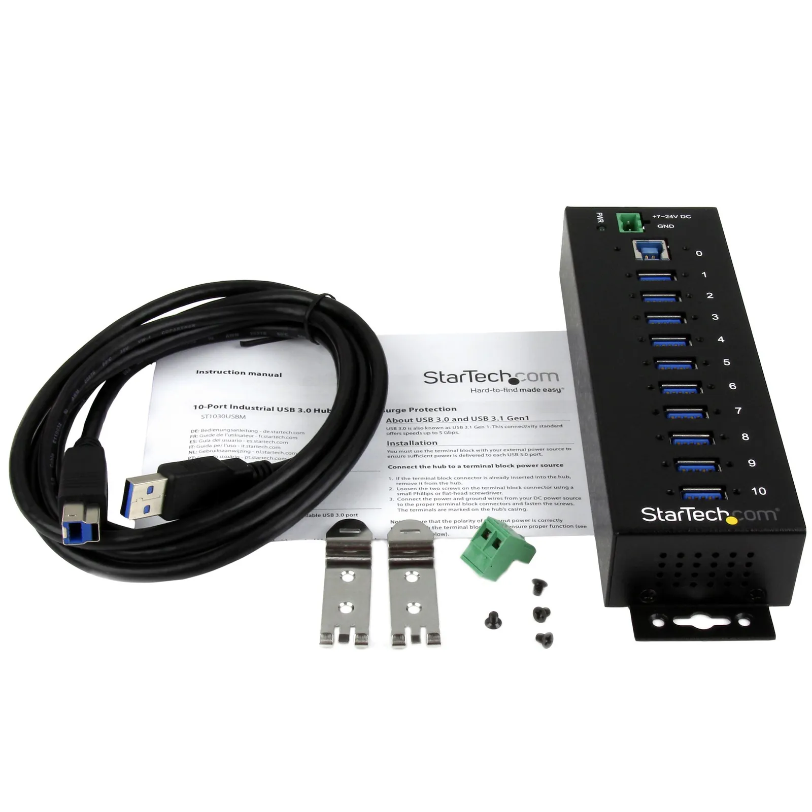 StarTech.com ST1030USBM interface hub – slika 5