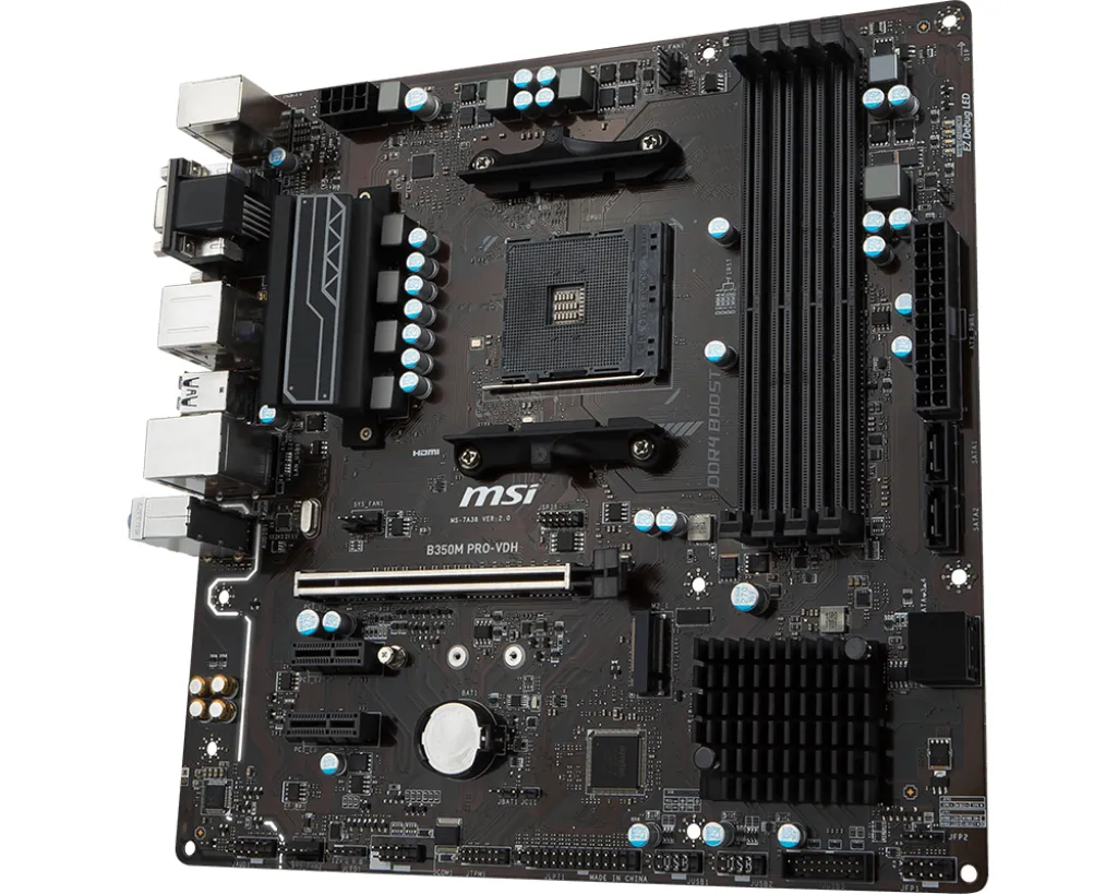 MSI B350M PRO-VDH motherboard – slika 3