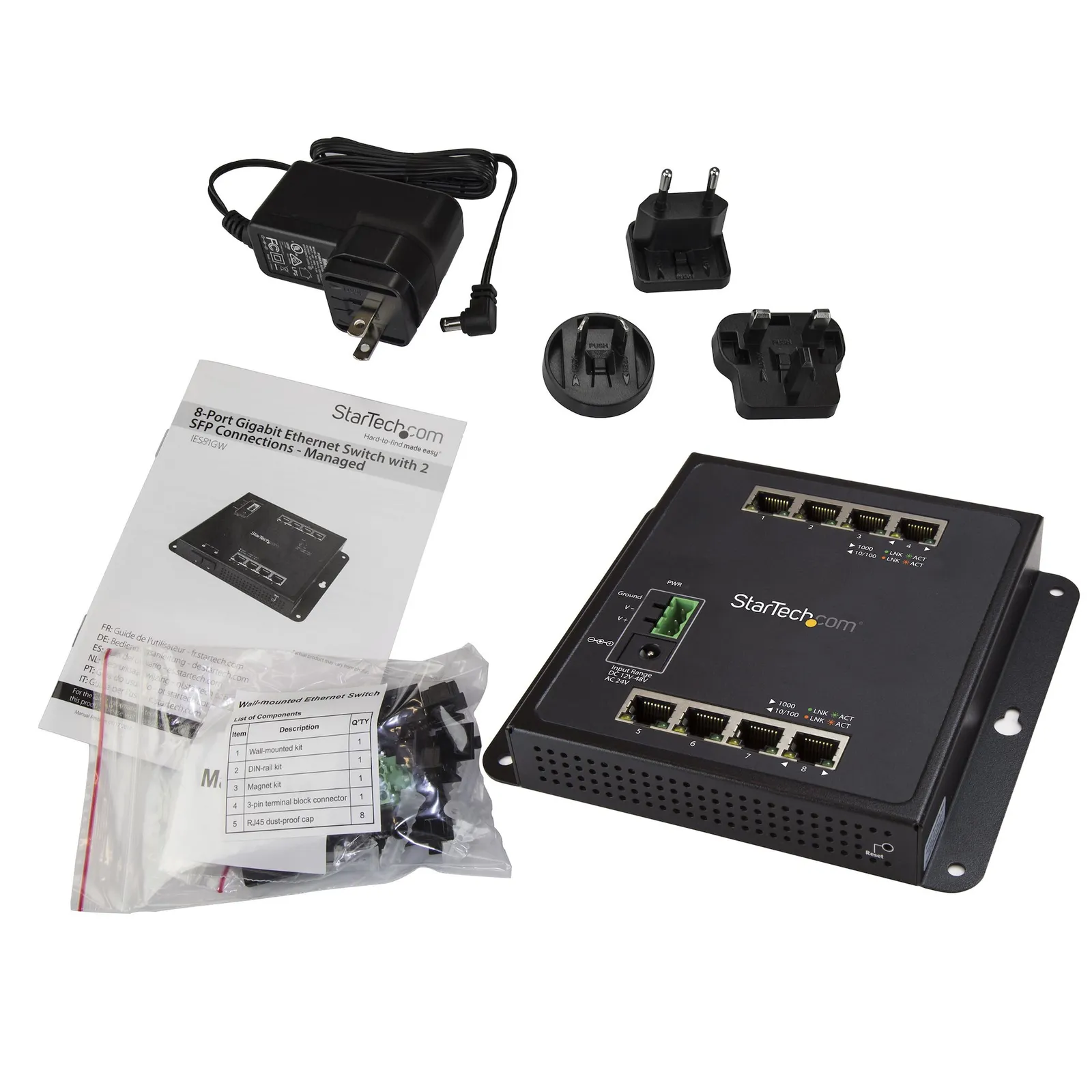 StarTech.com IES81GW network switch – slika 4