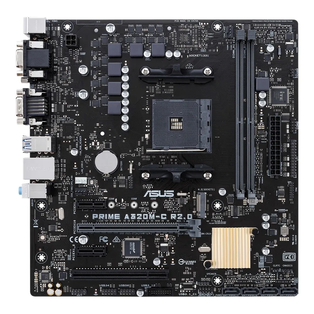 ASUS PRIME A320M-C R2.0 motherboard – slika 3