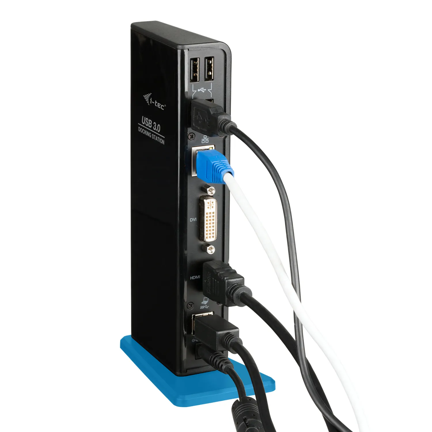 i-tec U3HDMIDVIDOCKUK laptop dock/port replicator – slika 3
