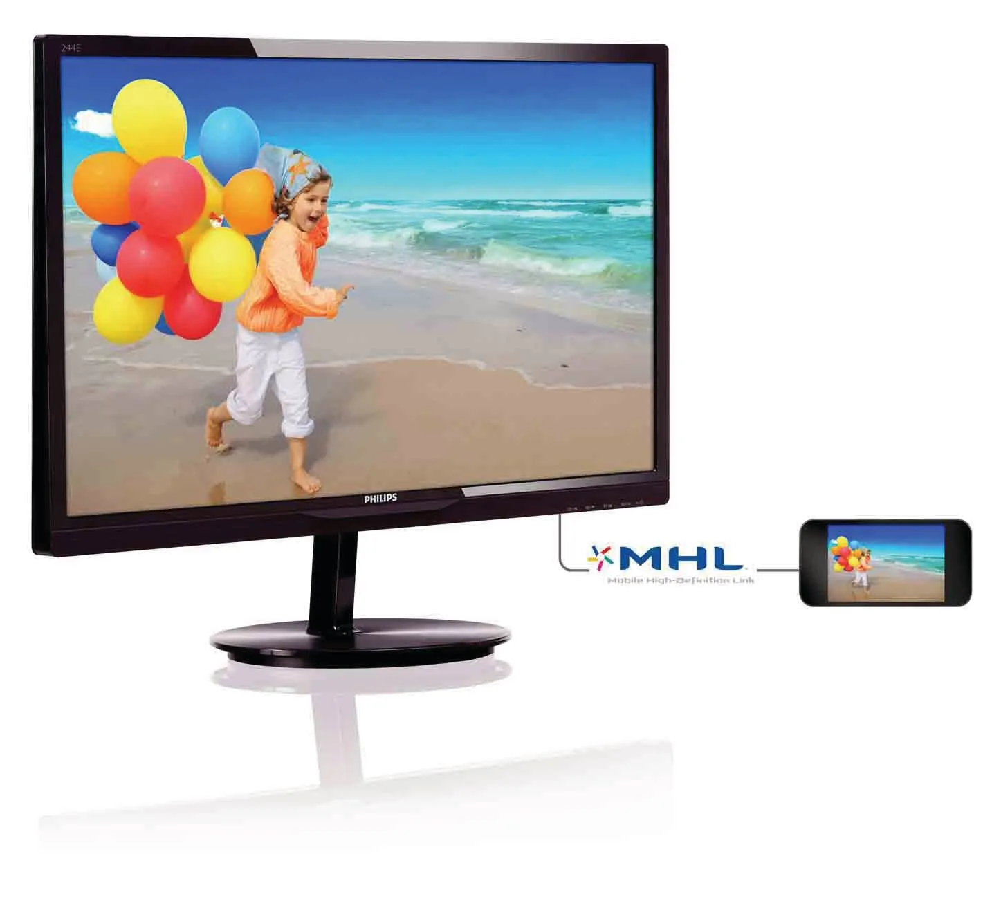 Philips 244E5QHSD/96 computer monitor