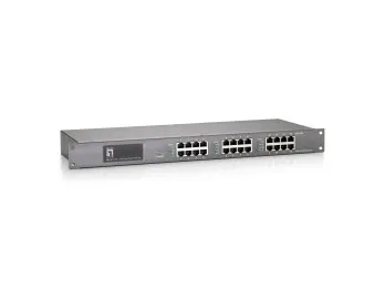 LevelOne 12 FE High Power PoE Injector Hub, 375W