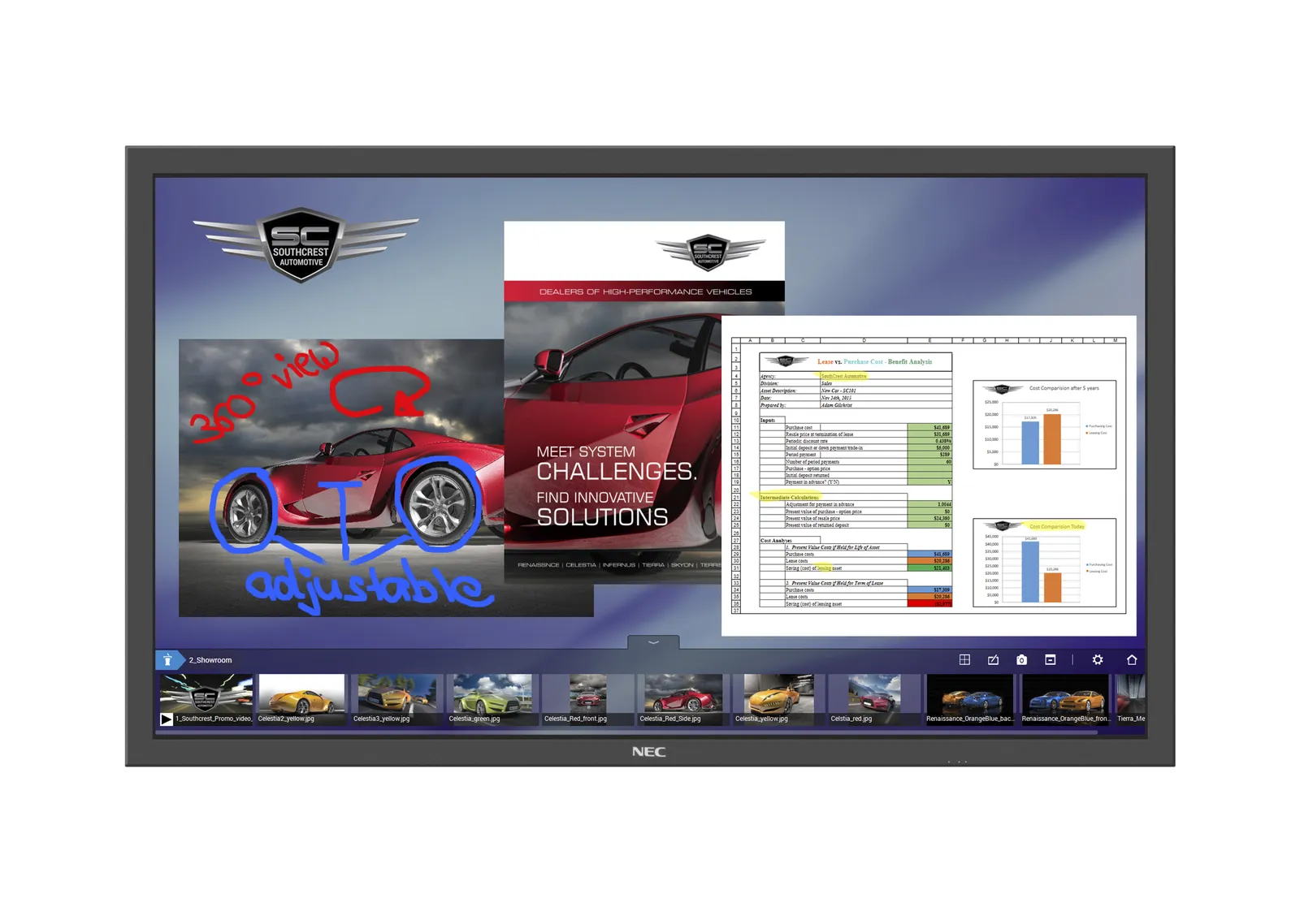 NEC MultiSync P484 SST – slika 3