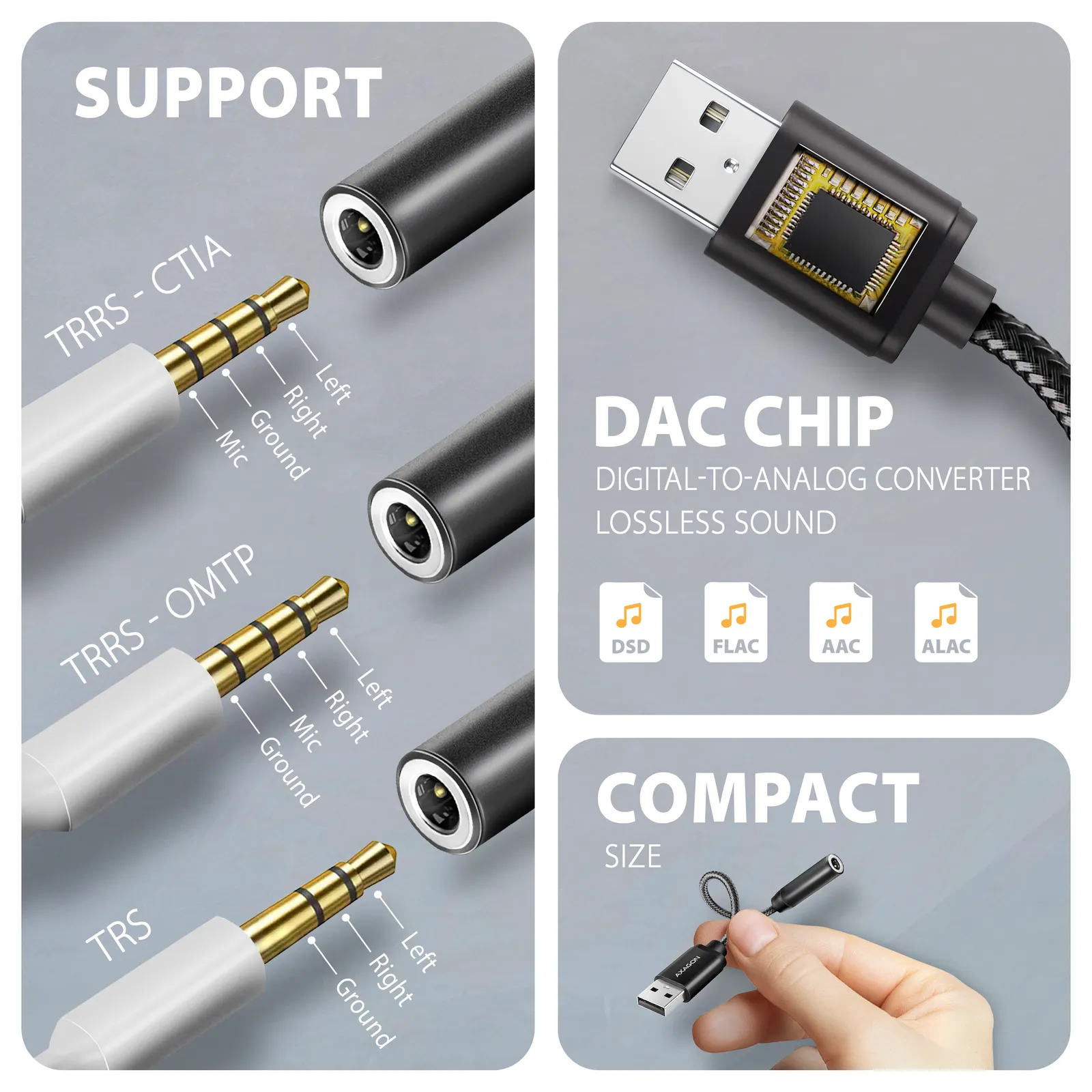 Axagon ADA-HA audio card – slika 4