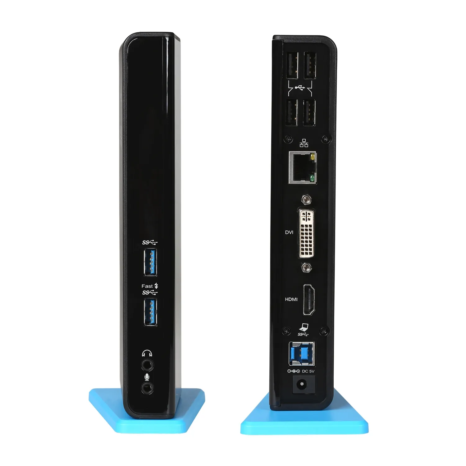i-tec U3HDMIDVIDOCKUK laptop dock/port replicator – slika 2