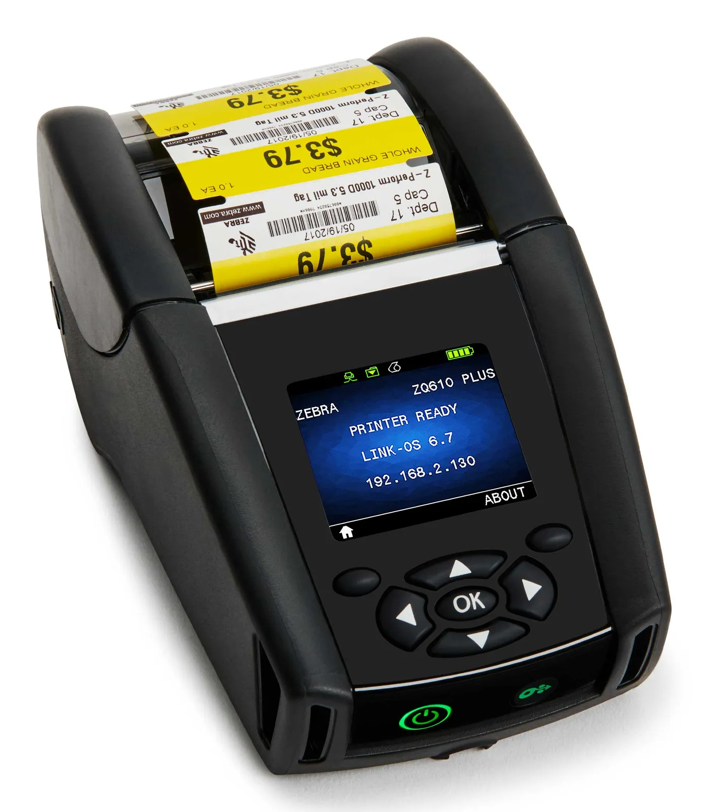 Zebra ZQ610 Plus label printer