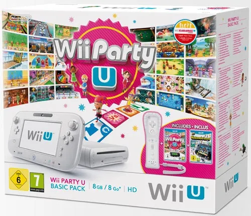 Nintendo Wii U Party 8GB + NintendoLand + Wii Remote Plus