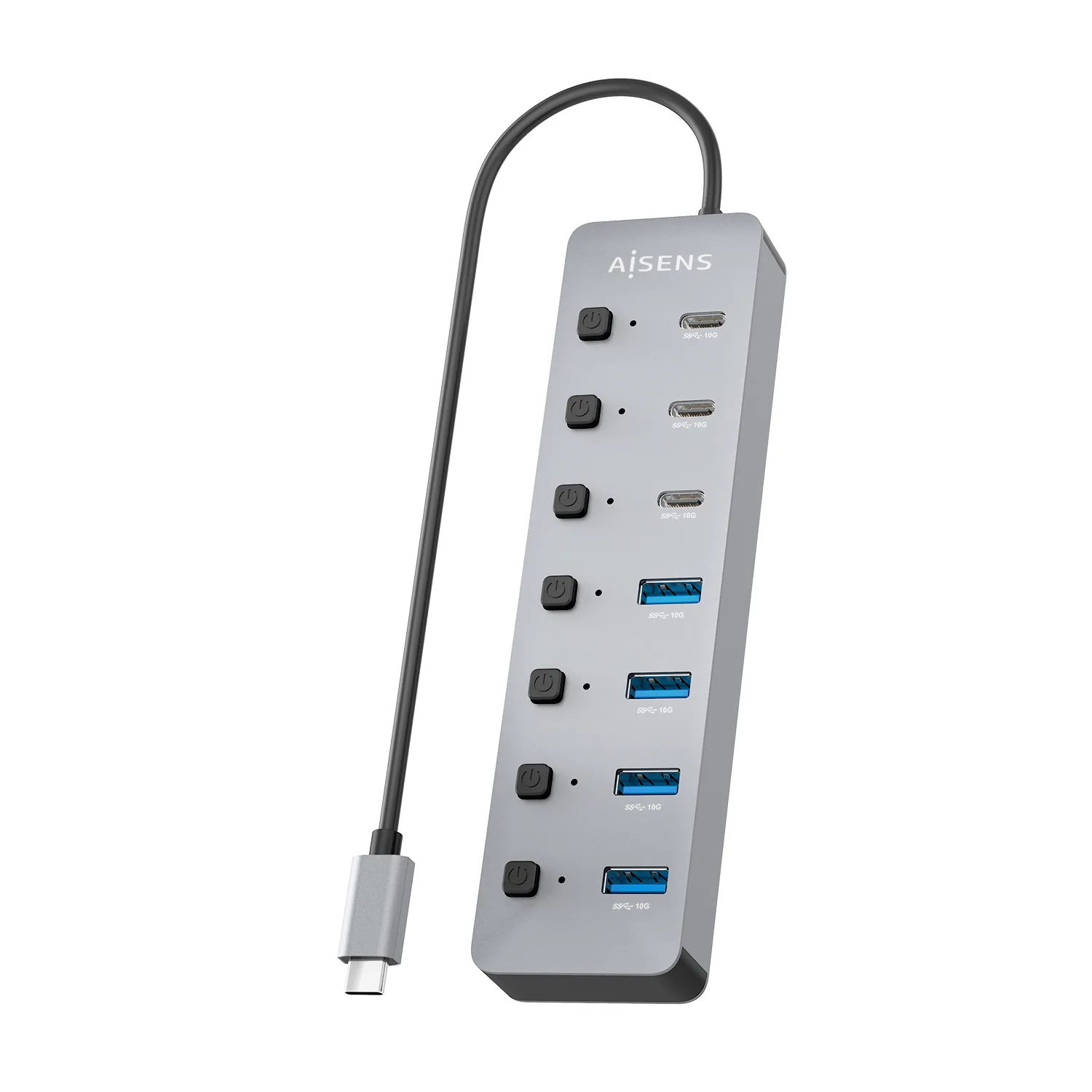 AISENS ASUC-8P044-GR interface hub – slika 3