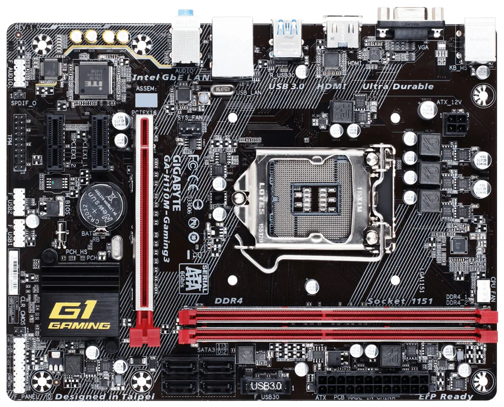 GIGABYTE GA-H110M-Gaming 3 – slika 2
