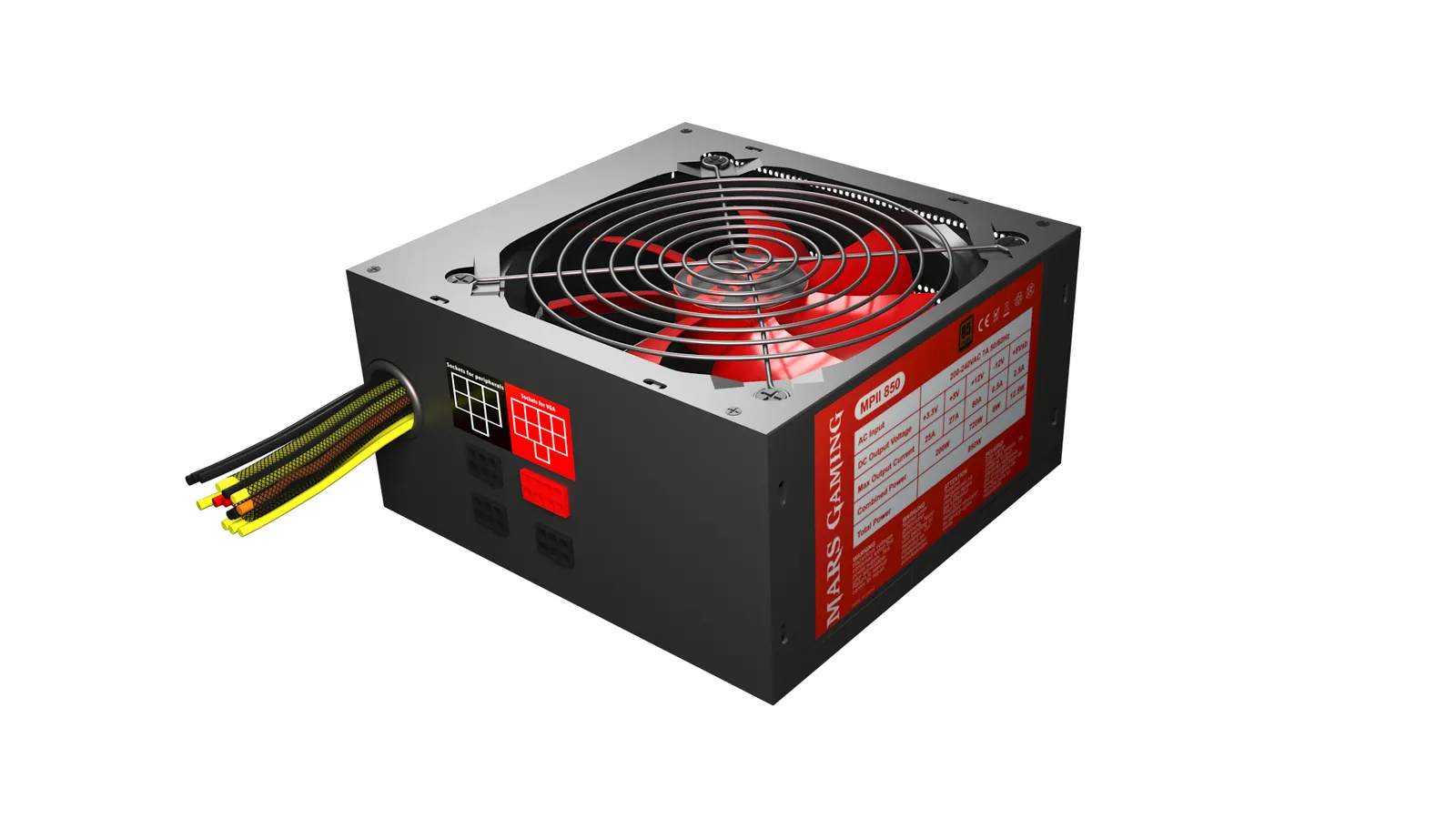 Mars Gaming MPII850 power supply unit