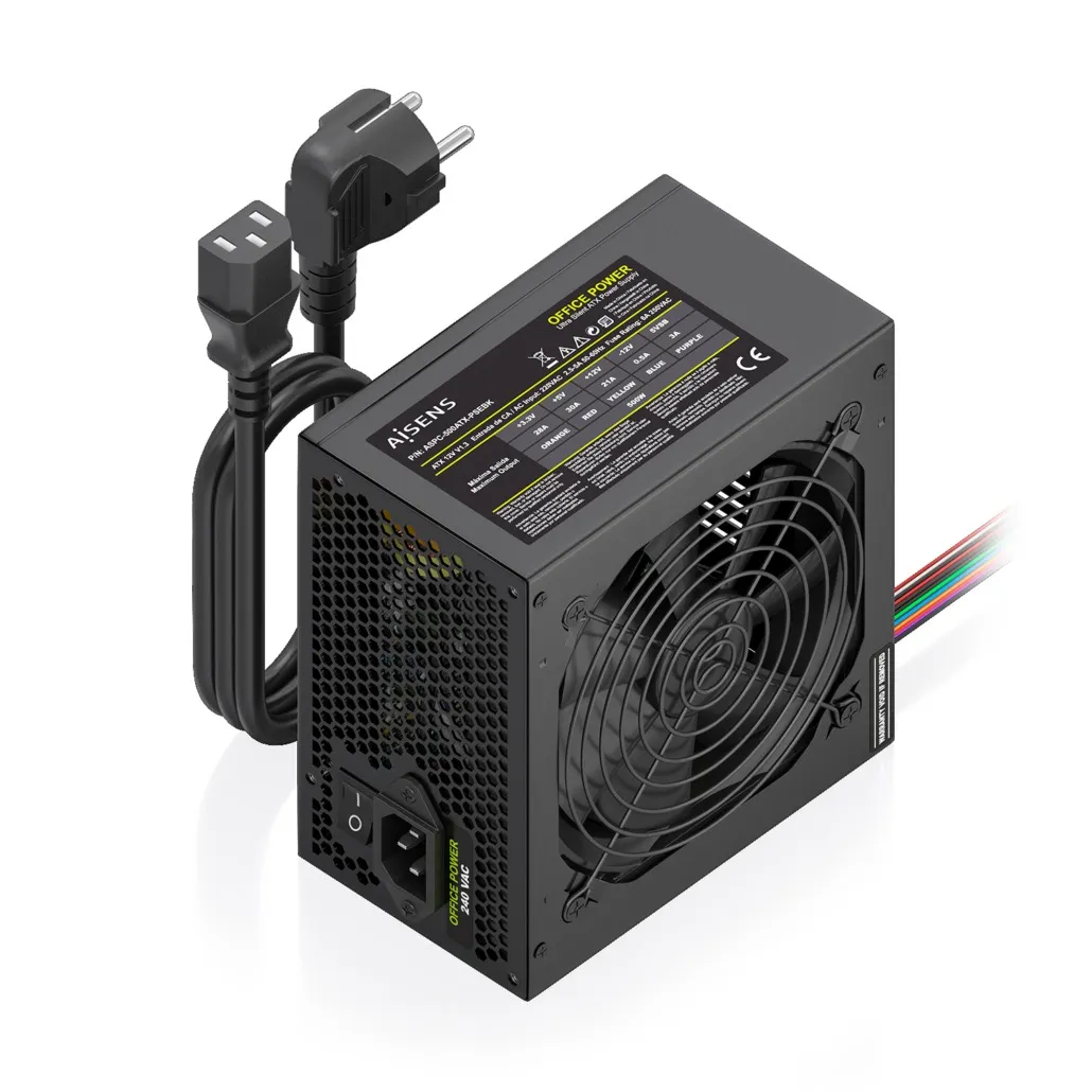 AISENS ASPC-500ATX-PSEBK power supply unit
