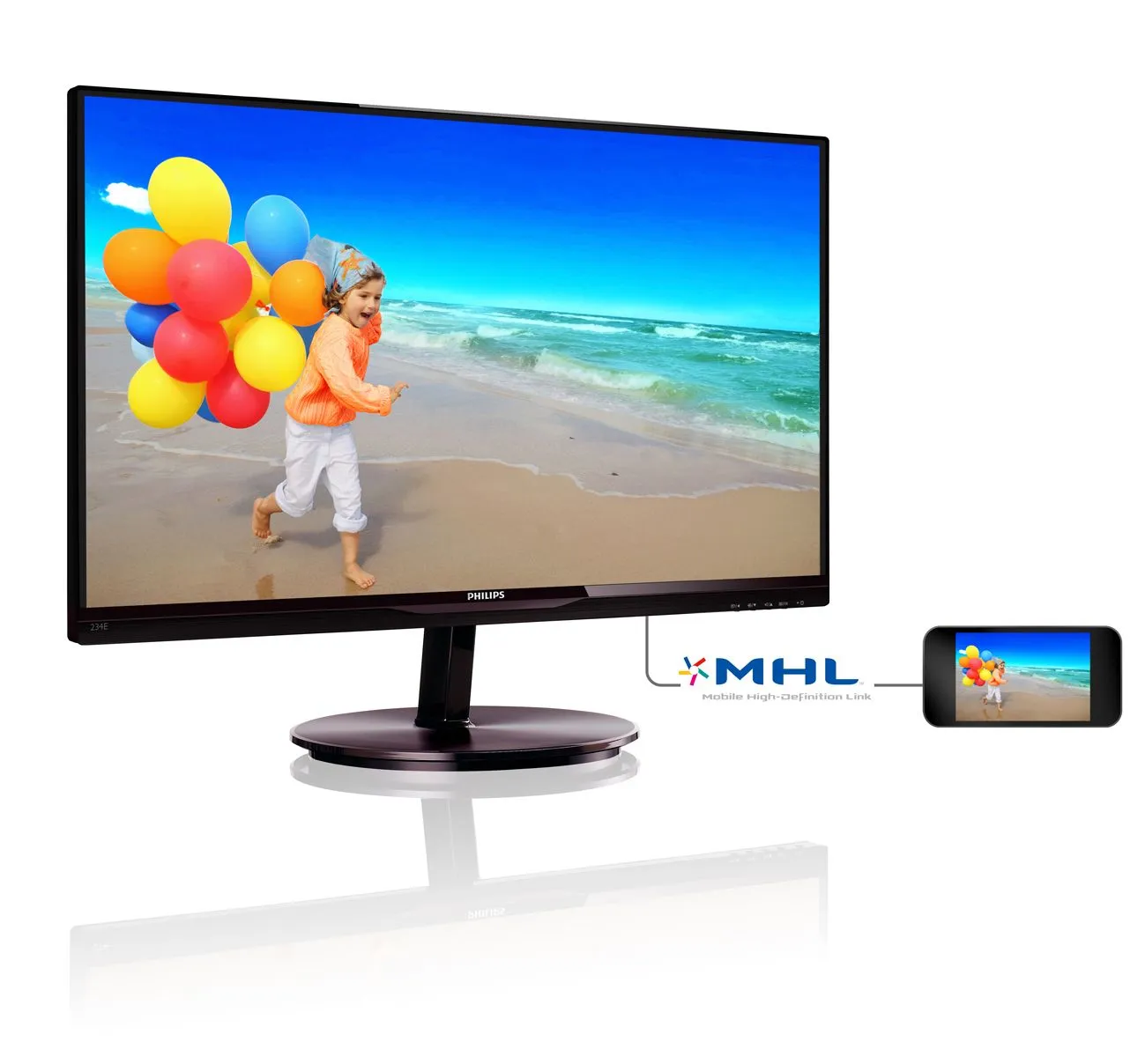 Philips 234E5QHAB/96 computer monitor