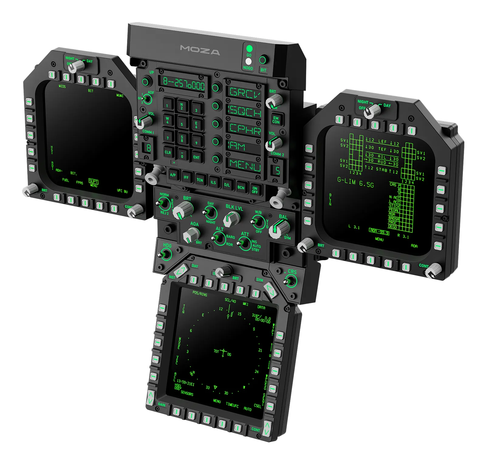 Moza Racing FMP18 Panel Bundle – slika 3