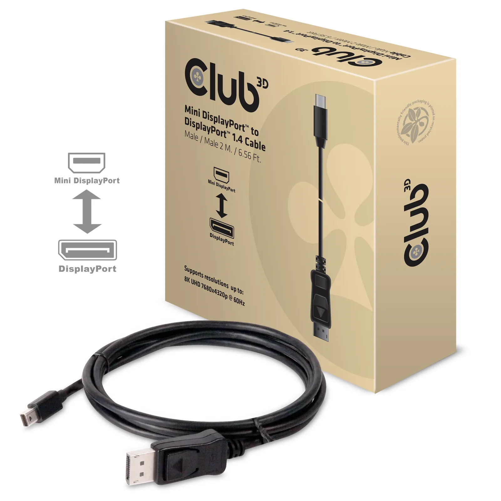 CLUB3D CAC-1115 DisplayPort cable – slika 2