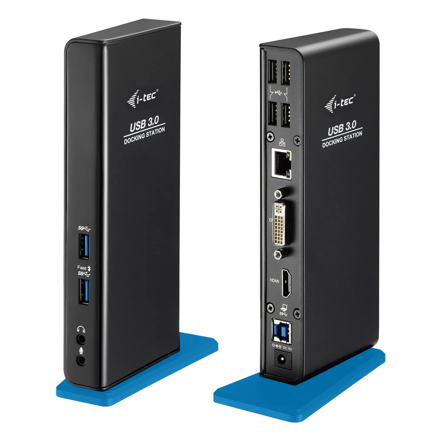 i-tec U3HDMIDVIDOCKUK laptop dock/port replicator